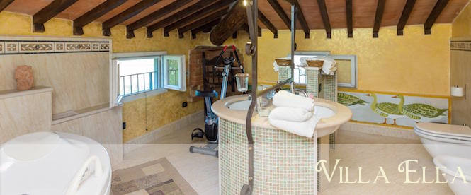 villa con piscina in Umbria